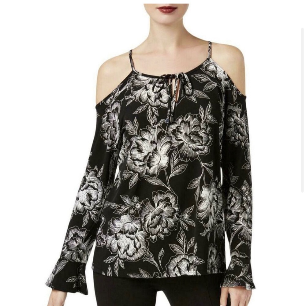 INC cold shoulder blouse